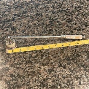 Vintage candle sniffer with mother of Pearl handle and sniffer